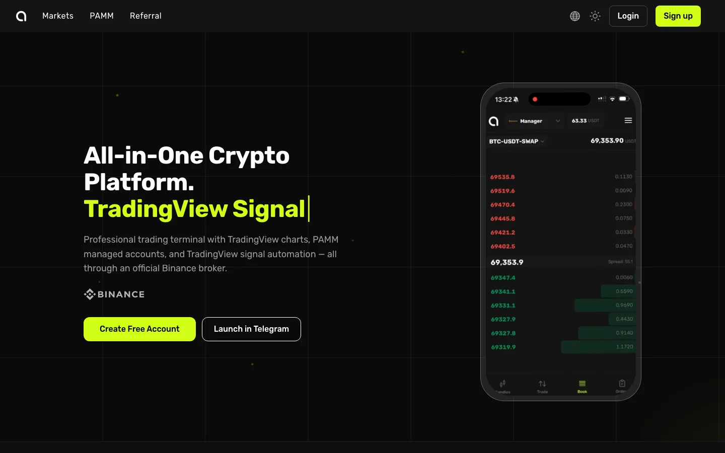 Amabit — All-in-One Crypto Platform